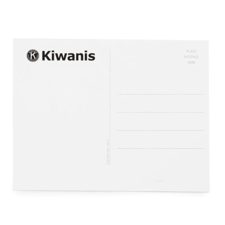 Kiwanis Postcard, Pack of 60 Kiwanis Family Products